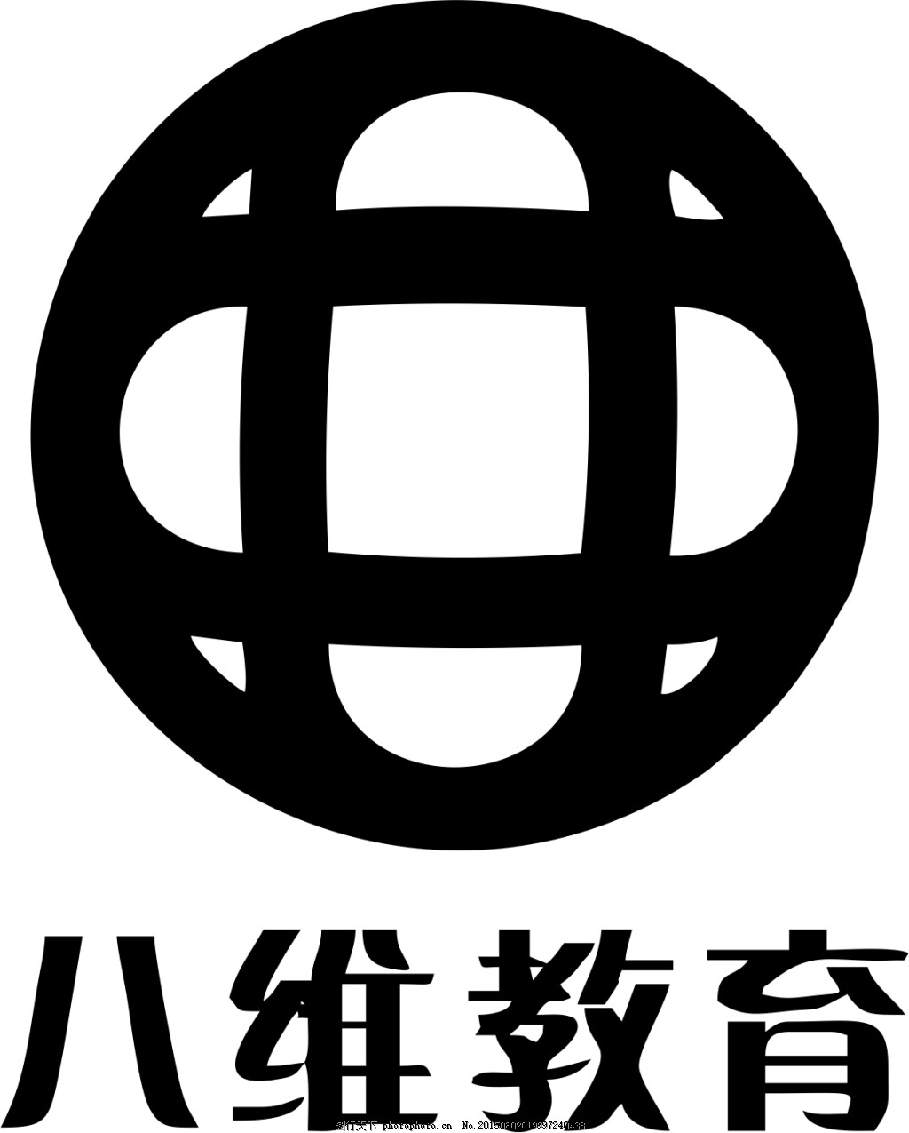 八维教育矢量LOGO图片